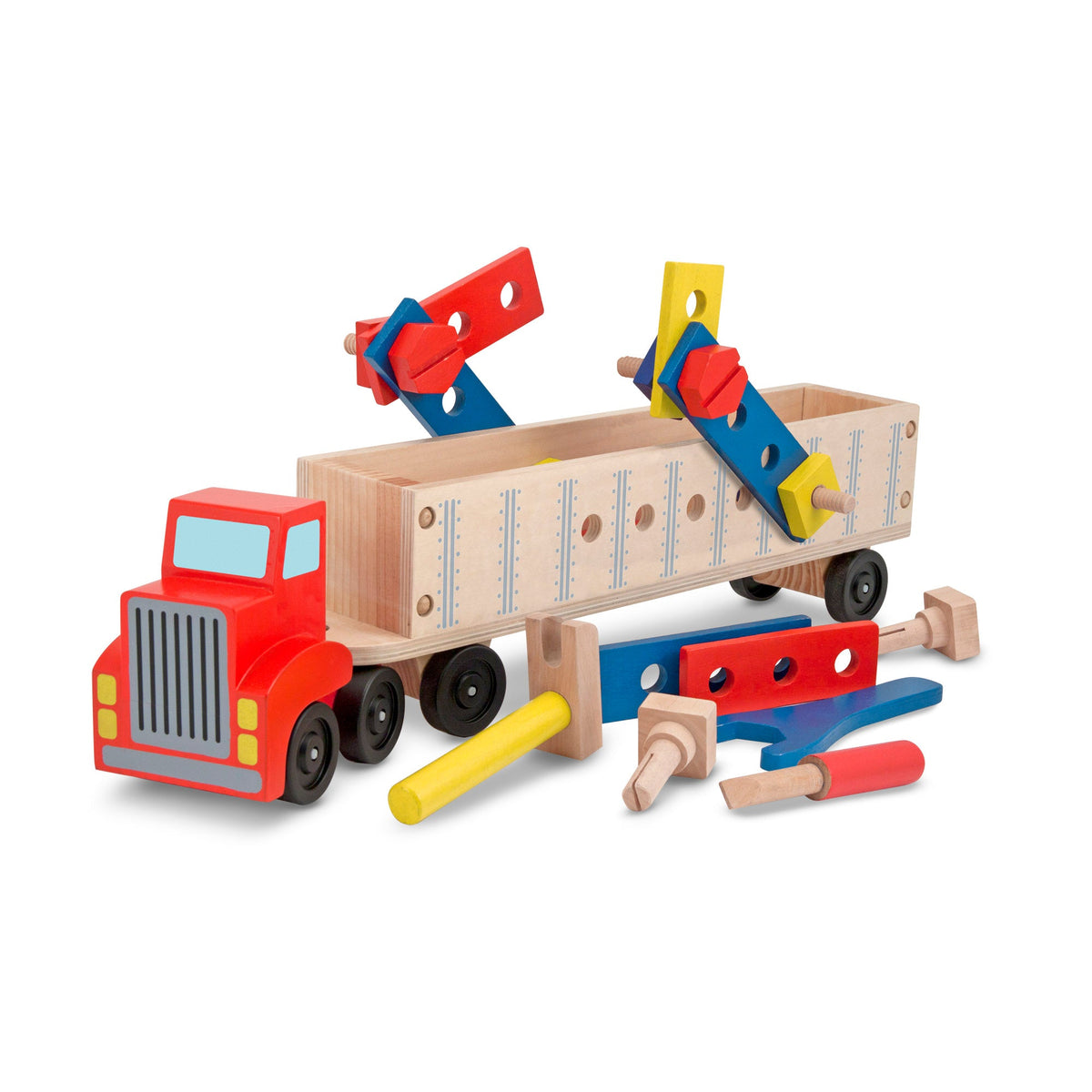Wooden Big Rig Building Set A2