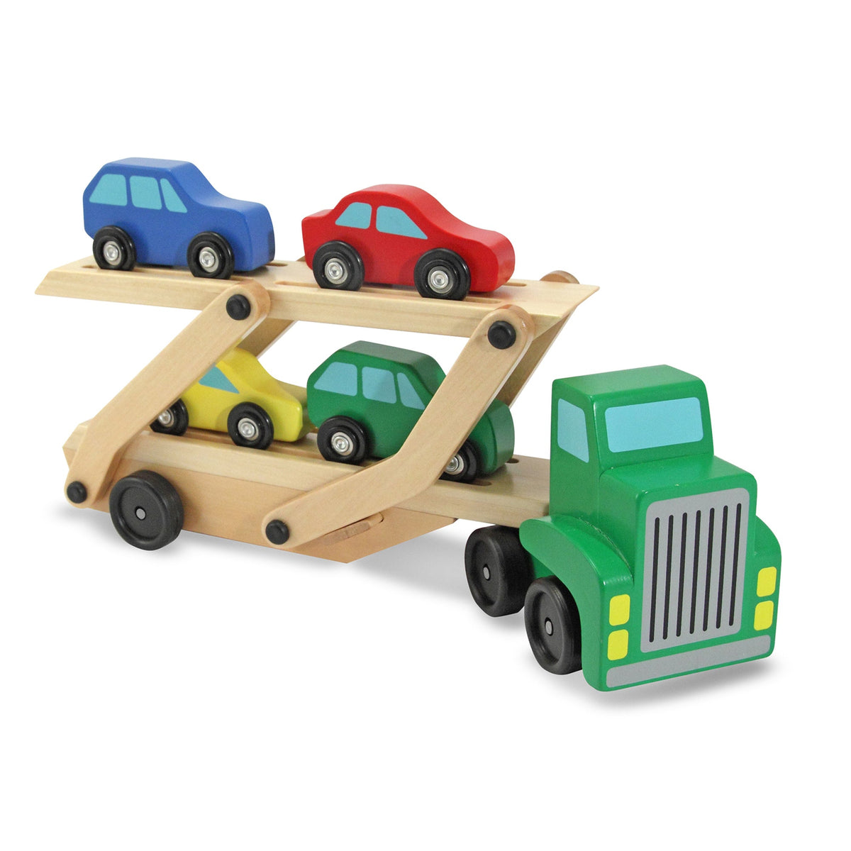 Wooden Car Carrier V7