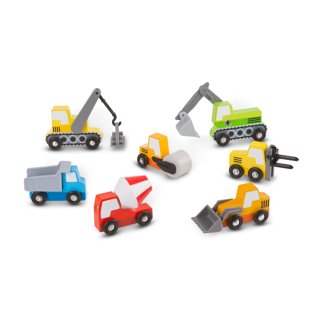 Wooden Construction Site Vehicles H4