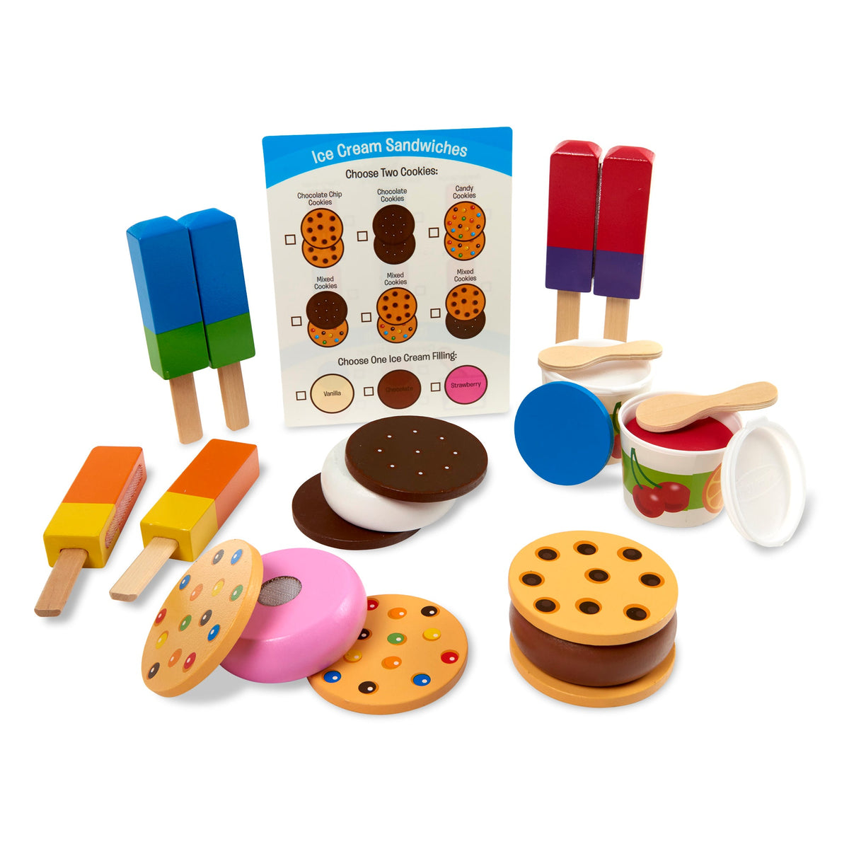 Wooden Frozen Treats Play Set P0