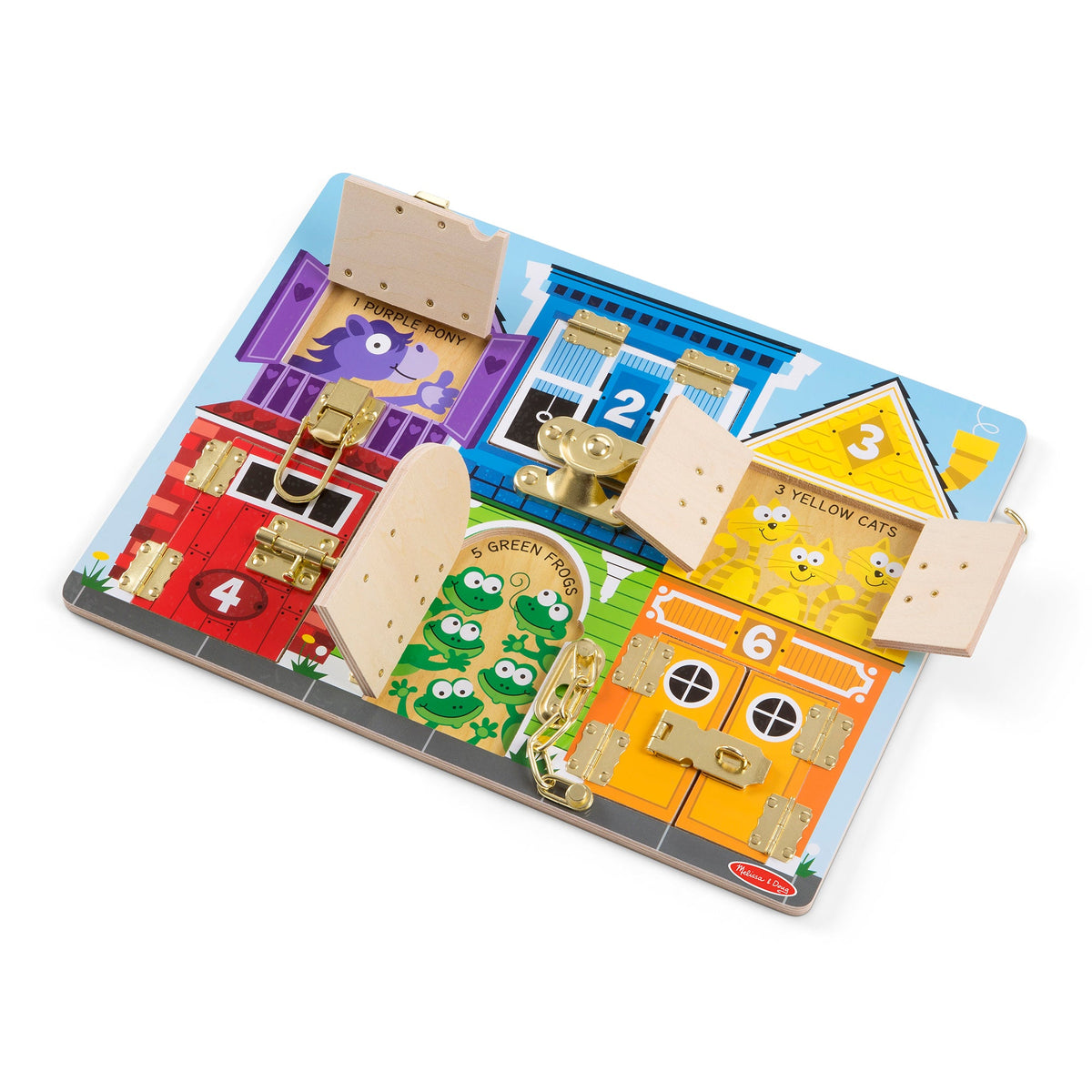 Wooden Latches Board E9
