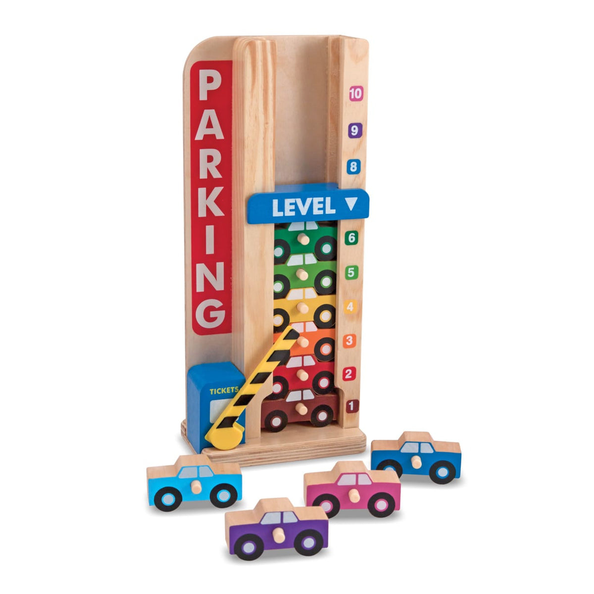 Wooden Stack & Count Parking Garage C3