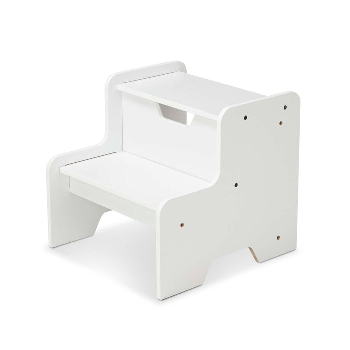 Wooden Step Stool - White Y1