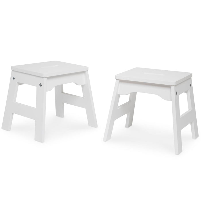 Wooden Stools – Set of 2 Q0