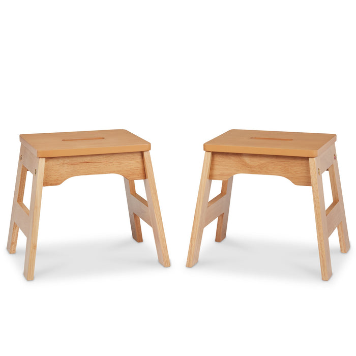 Wooden Stools – Set of 2 Y6