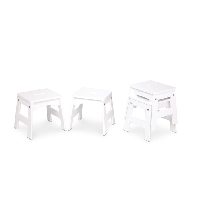 Wooden Stools – Set of 4 N5
