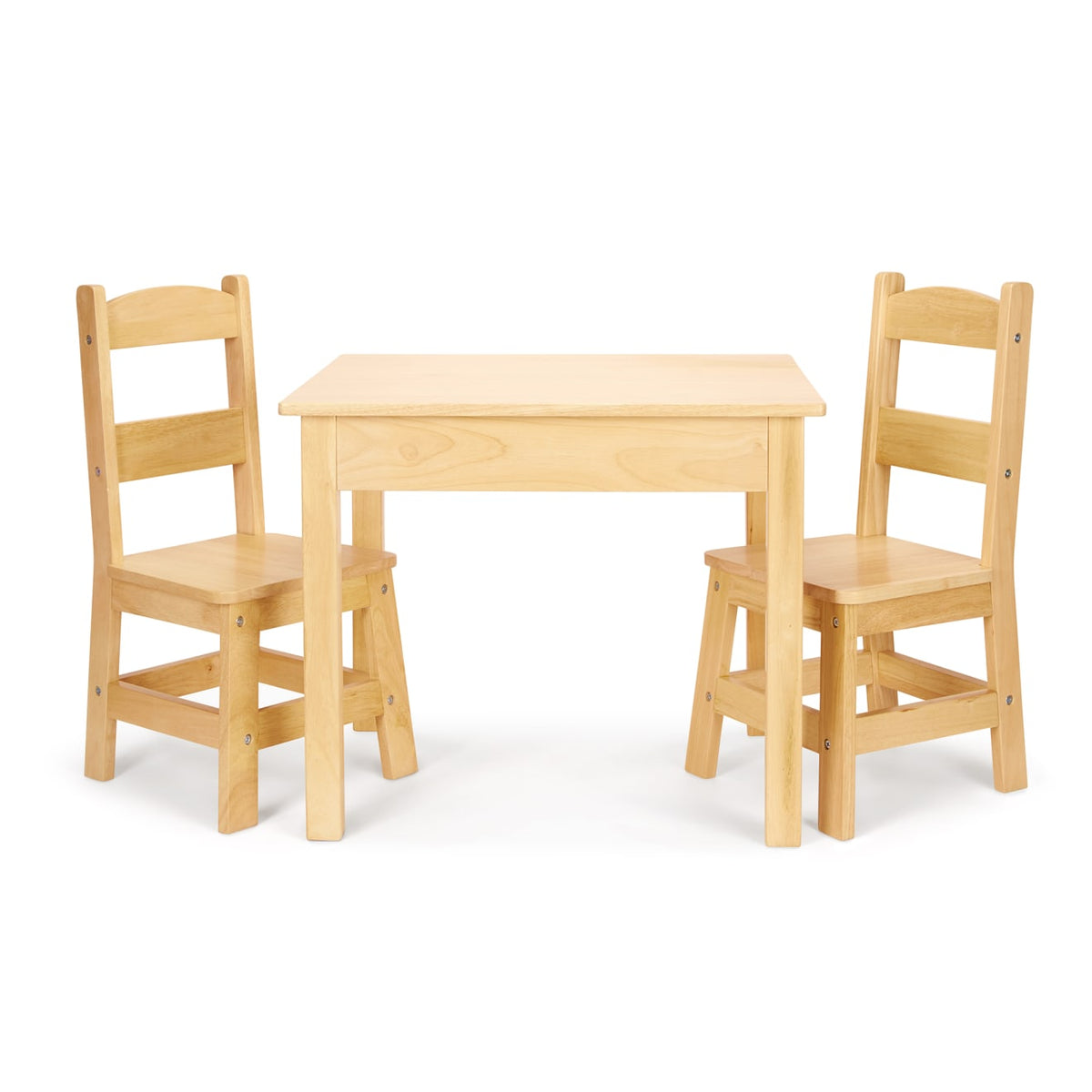 Wooden Table & Chairs - Natural T8