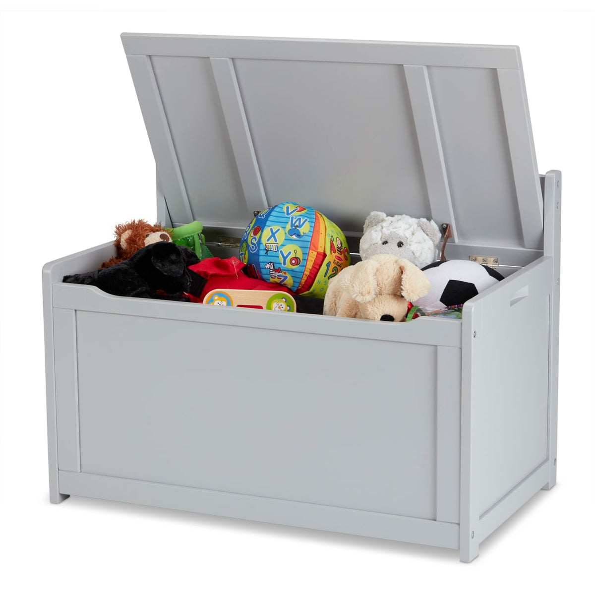 Wooden Toy Chest (Gray) P8