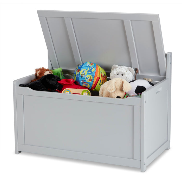 Wooden Toy Chest (Gray) P8